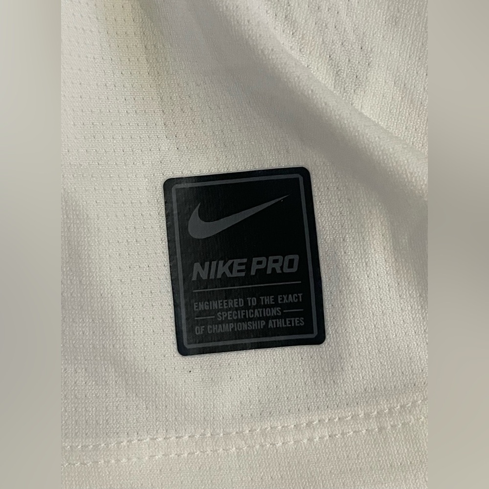 Nike Pro Hyperstrong 4 Pad Shirt ‘White’ (size us mens L) - Picture 2 of 6